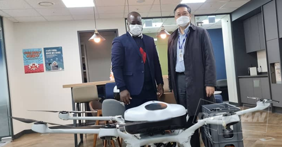 Doosan Mobility Innovation Unveils Its Hydrogen Drone Gas Pipeline